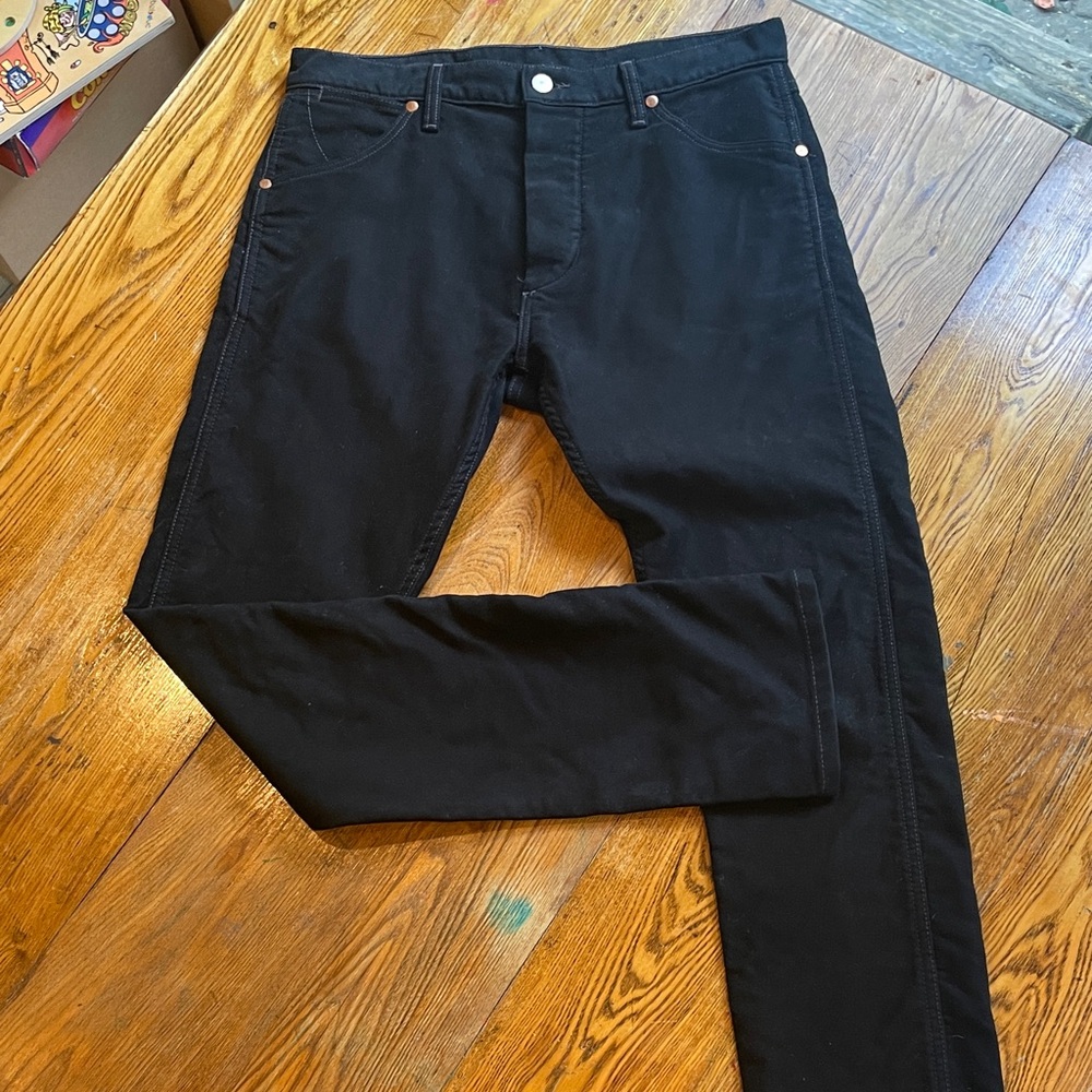 Ralph Lauren RRL Double RL black moleskin jeans
